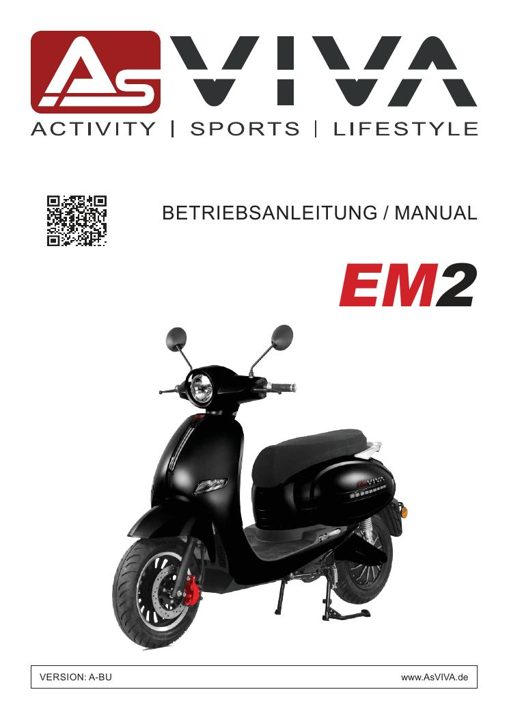Batteria per e-scooter AsVIVA EM2 60V 22.4Ah Li-Ion