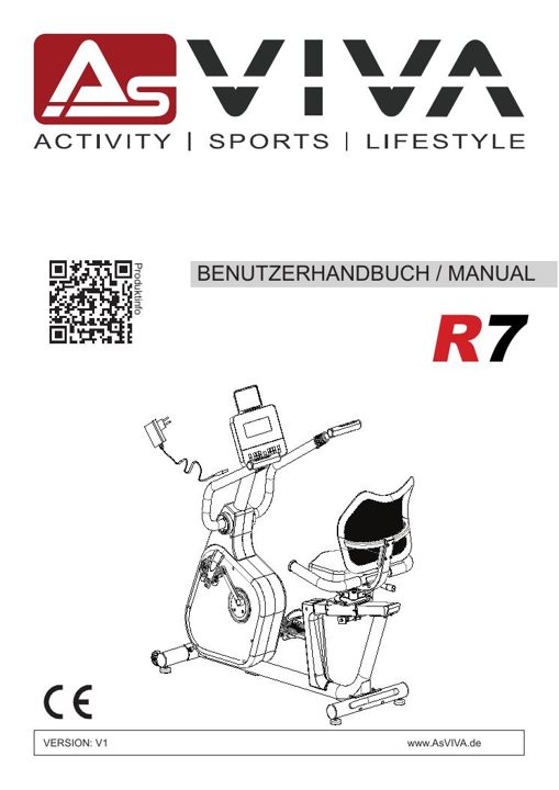 Ergometro orizzontale con braccia mobili 2in1 R7