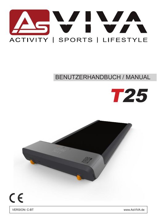 Walking Pad & tapis roulant Smart T25