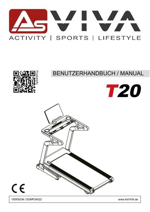Tapis roulant T20 Cardio Pro Runner Bedienungsanleitung