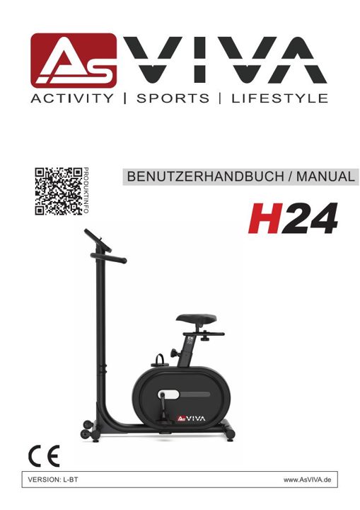 Ergometro Ride H24 Bedienungsanleitung