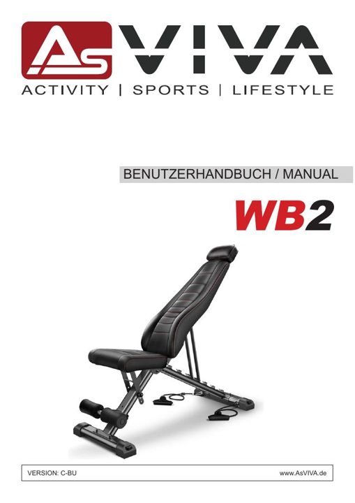 Panca pesi & panca declinata Home-Gym WB2 Bedienungsanleitung
