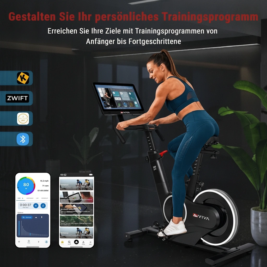 Programma di allenamento personale con Kinomap & Zwift