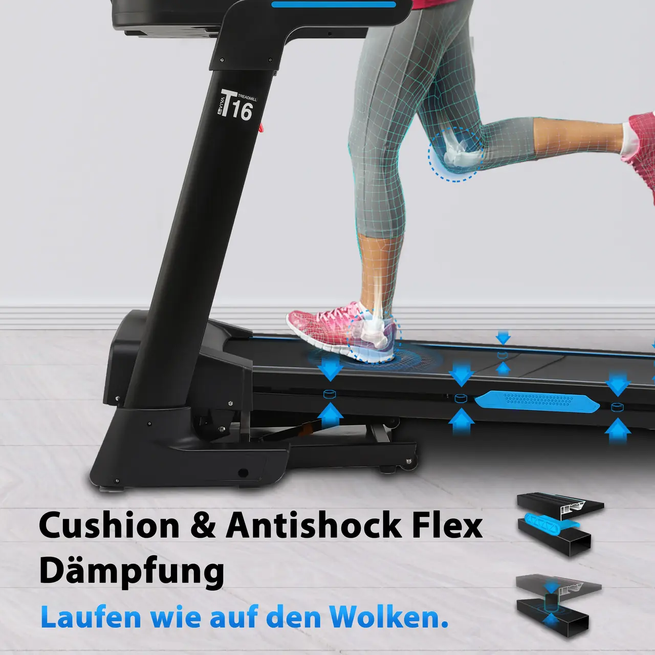 Ammortizzazione Cushion & Antishock Flex – corri come sulle nuvole