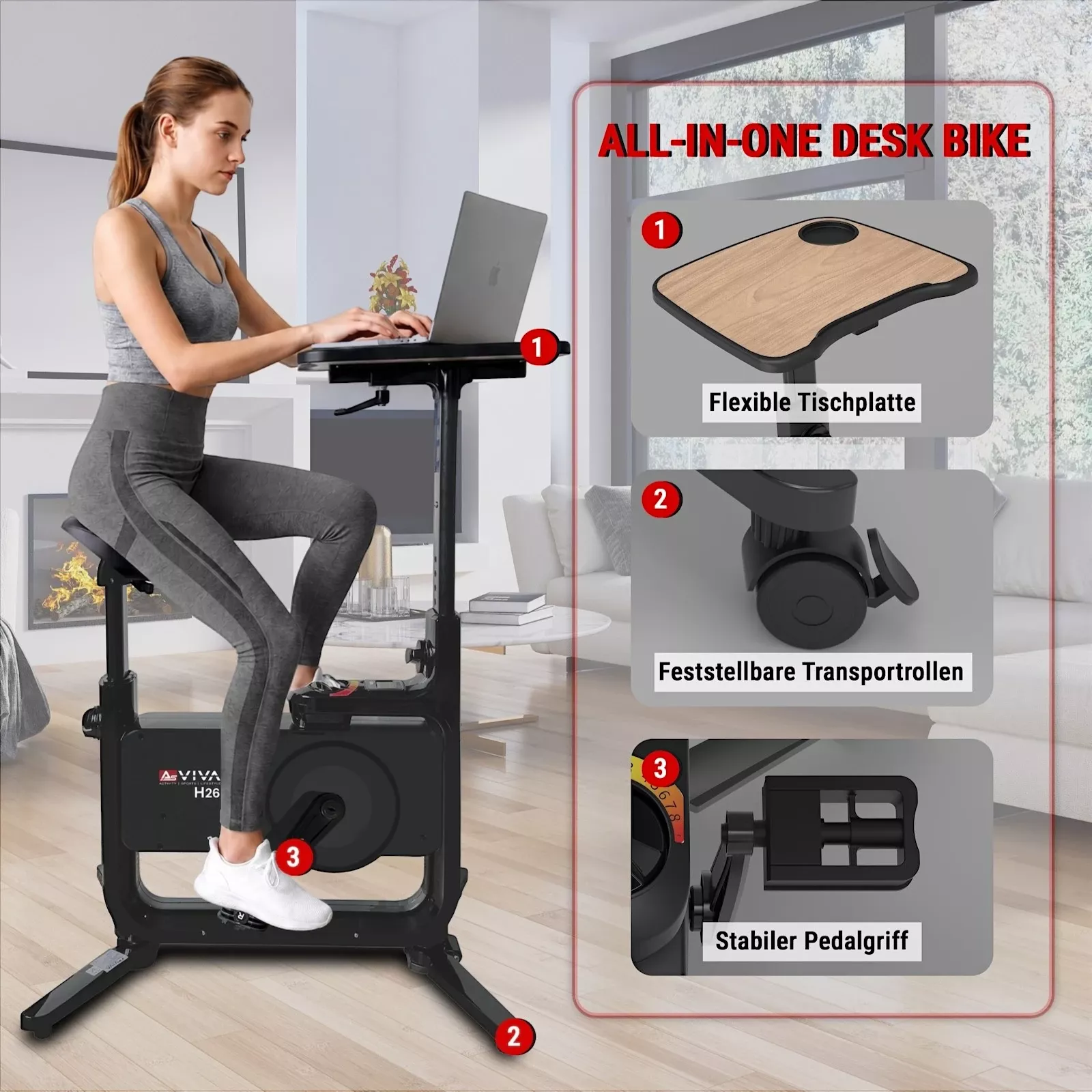 All-in-one: movimento, comfort e lavoro produttivo