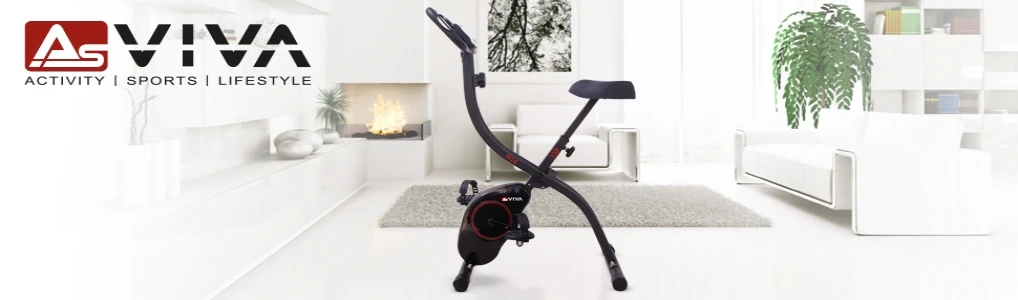 AsVIVA cyclette H14 – X-Bike pieghevole per casa