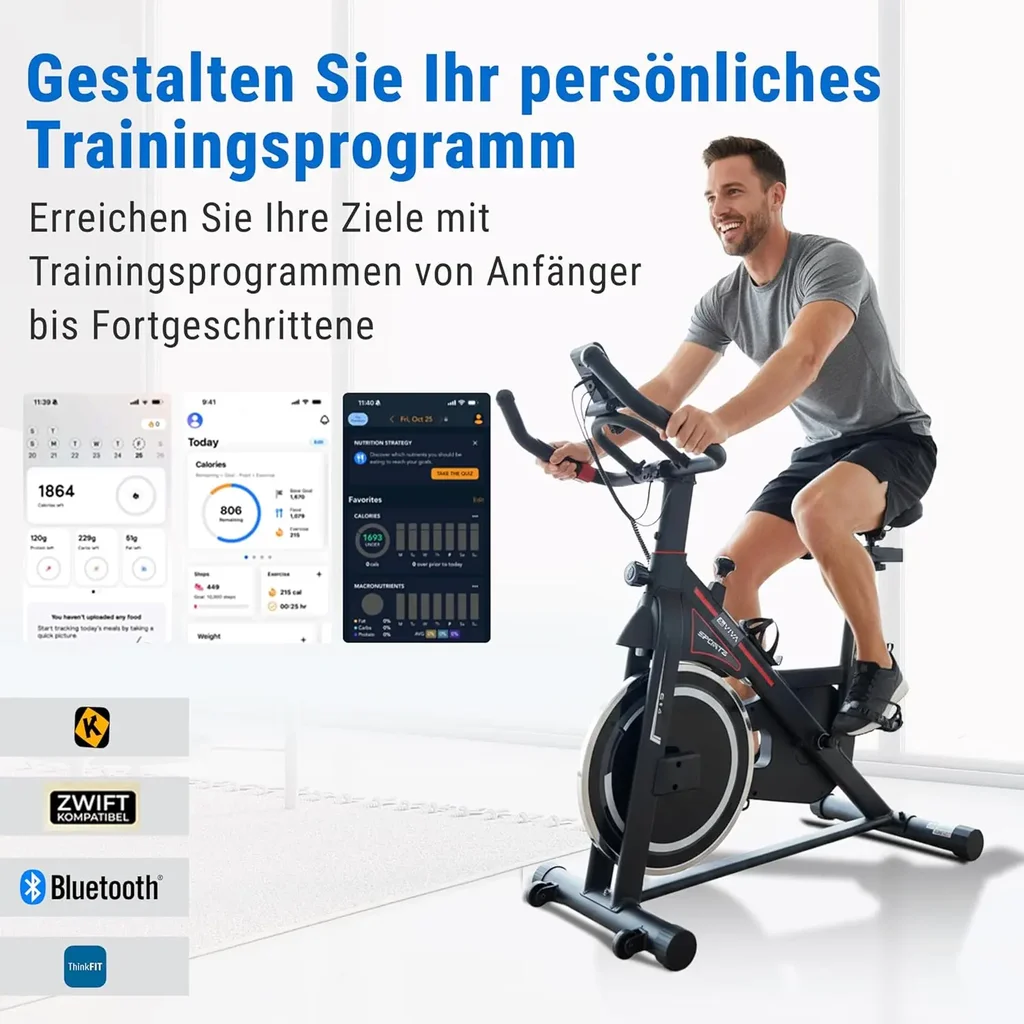 AsVIVA Indoor Cycle Dynamic S14 - NUOVO - Compatibilità app