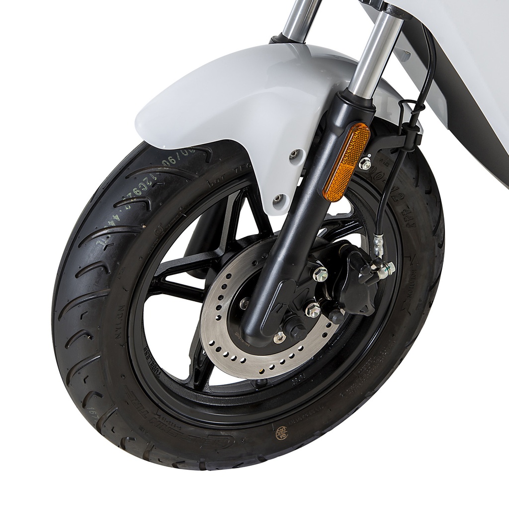Scooter elettrico AsVIVA EM1 bianco - Vista del prodotto