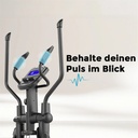 Ellittica AsVIVA C29 Pro – Sensori di pulsazioni manuali