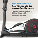 Ellittica AsVIVA C29 Pro – Ergonomia