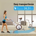 Speedbike ergometro AsVIVA H12 – Rotelle di trasporto