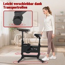 AsVIVA Desk-Bike & cyclette H26 – Rotelle di trasporto