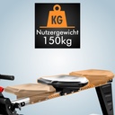 Vogatore AsVIVA Magnetic Rower RA14 – Peso utente 150 kg