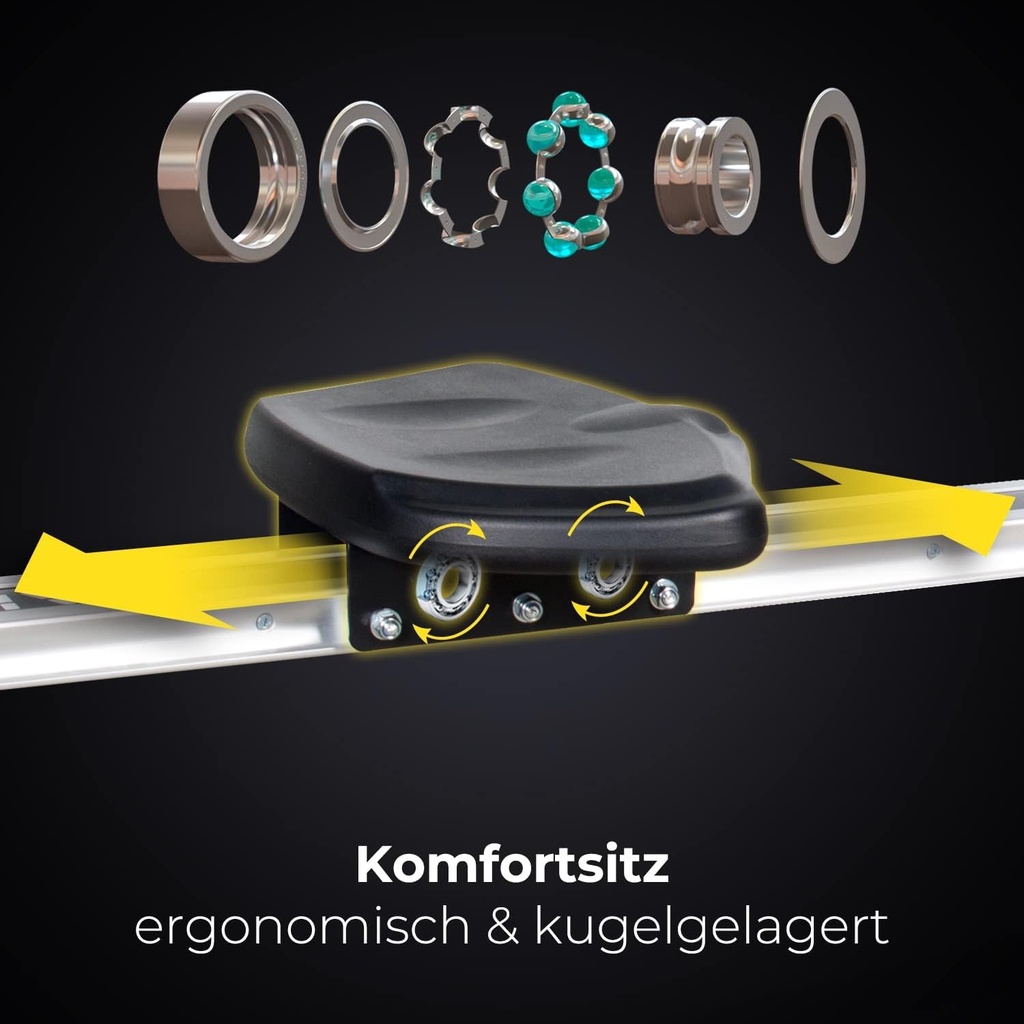 Rudergerät Magnetic Rower RA14 – Kugellager