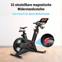 Livelli di resistenza a regolazione continua dell'AsVIVA Speedbike Studio Pro S17