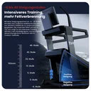 Tapis roulant AsVIVA T30 Pro Max Climb Marathon con inclinazione regolabile per un intenso allenamento in salita