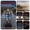 Tapis roulant AsVIVA T30 Pro Max Climb Marathon con connessione alle app di fitness più diffuse per un allenamento interattivo