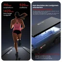 Ampia superficie di corsa e robusto nastro da corsa del tapis roulant AsVIVA T30 Pro Max Climb Marathon
