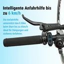 AsVIVA E-Bike BC1B – 28" Urban Citybike – Aiuto alla partenza