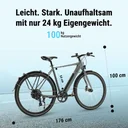 AsVIVA Urban City E-Bike BC1C – 28 pollici – Vista 8