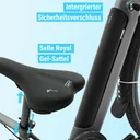 AsVIVA Urban City E-Bike BC1C – 28 pollici – Chiusura di sicurezza
