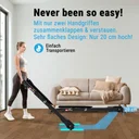 AsVIVA 2in1 – Tapis roulant Walk & Run T21 – design compatto e salvaspazio