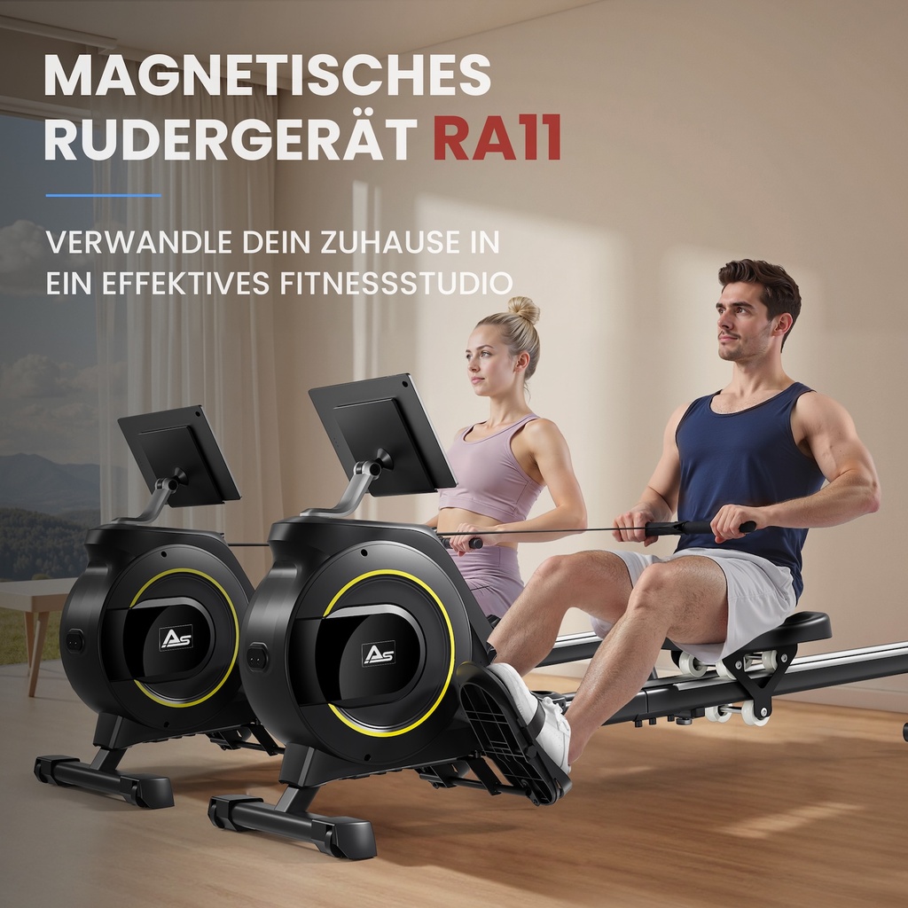 AsVIVA Vogatore RA11 Magnetic – sistema frenante magnetico