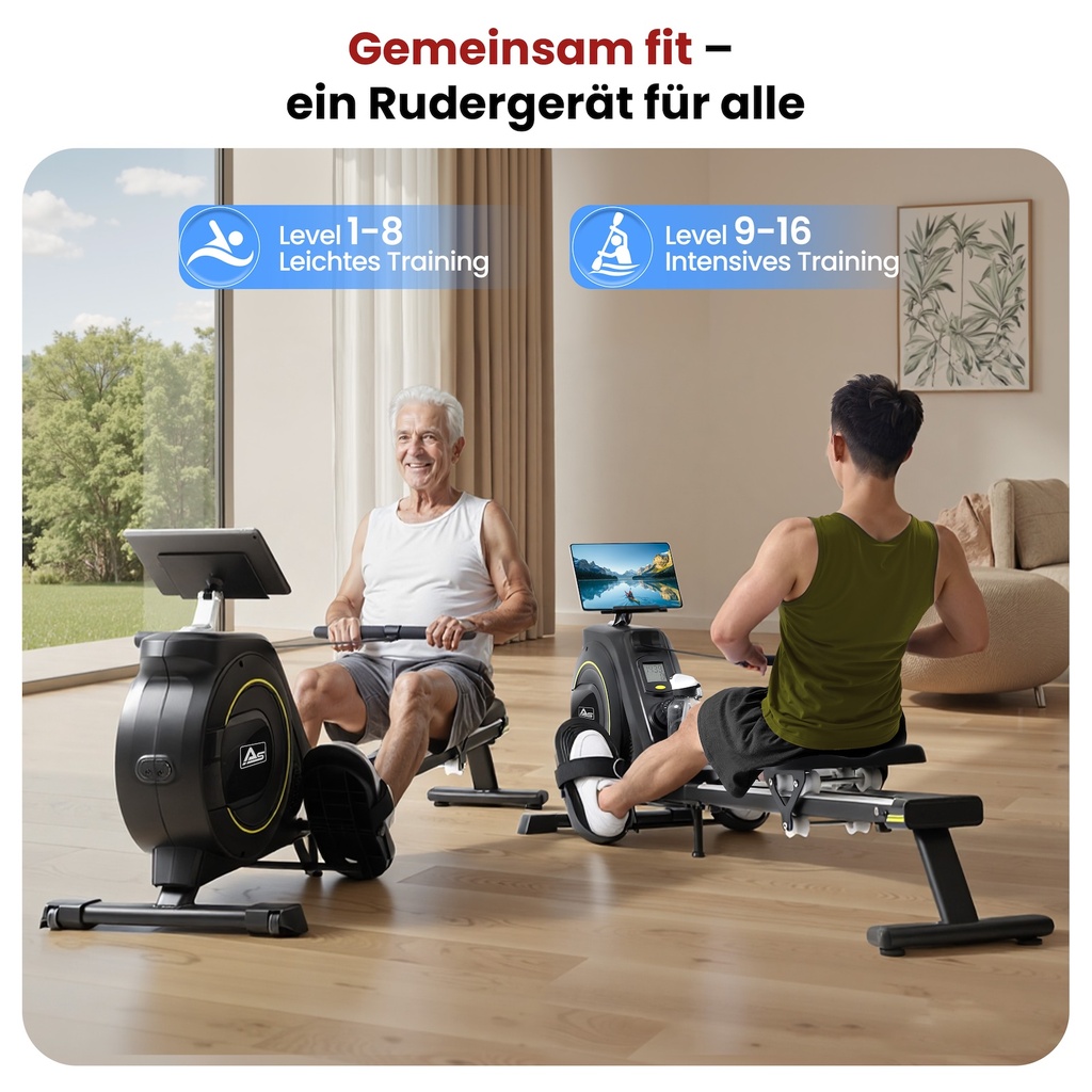 AsVIVA Vogatore RA11 Magnetic – sistema frenante magnetico (5)