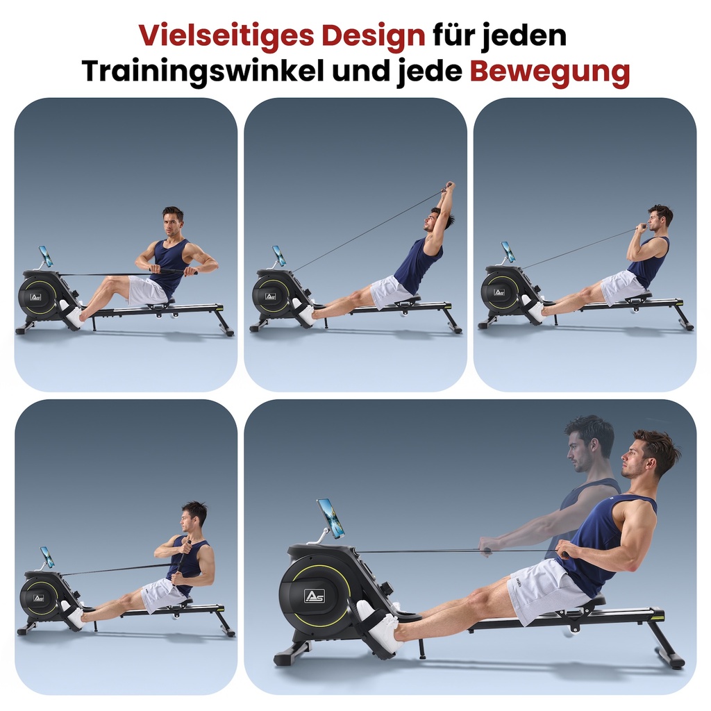 AsVIVA Vogatore RA11 Magnetic – sistema frenante magnetico e allenamento