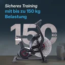 AsVIVA Air Bike cyclette semi-professionale F1 – resistenza ad aria (2)