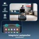 Altoparlanti integrati sul display della console del tapis roulant AsVIVA T22 Studio Pro