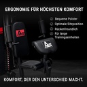 AsVIVA MG5 Pro – imbottitura ergonomica e posizione di seduta