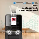 Altoparlanti integrati dell'ergometro AsVIVA H25 Studio Pro per musica e audio durante l'allenamento