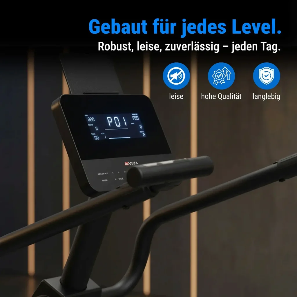 AsVIVA 2in1 Ergometro orizzontale con braccia mobili R7 – Vista 7
