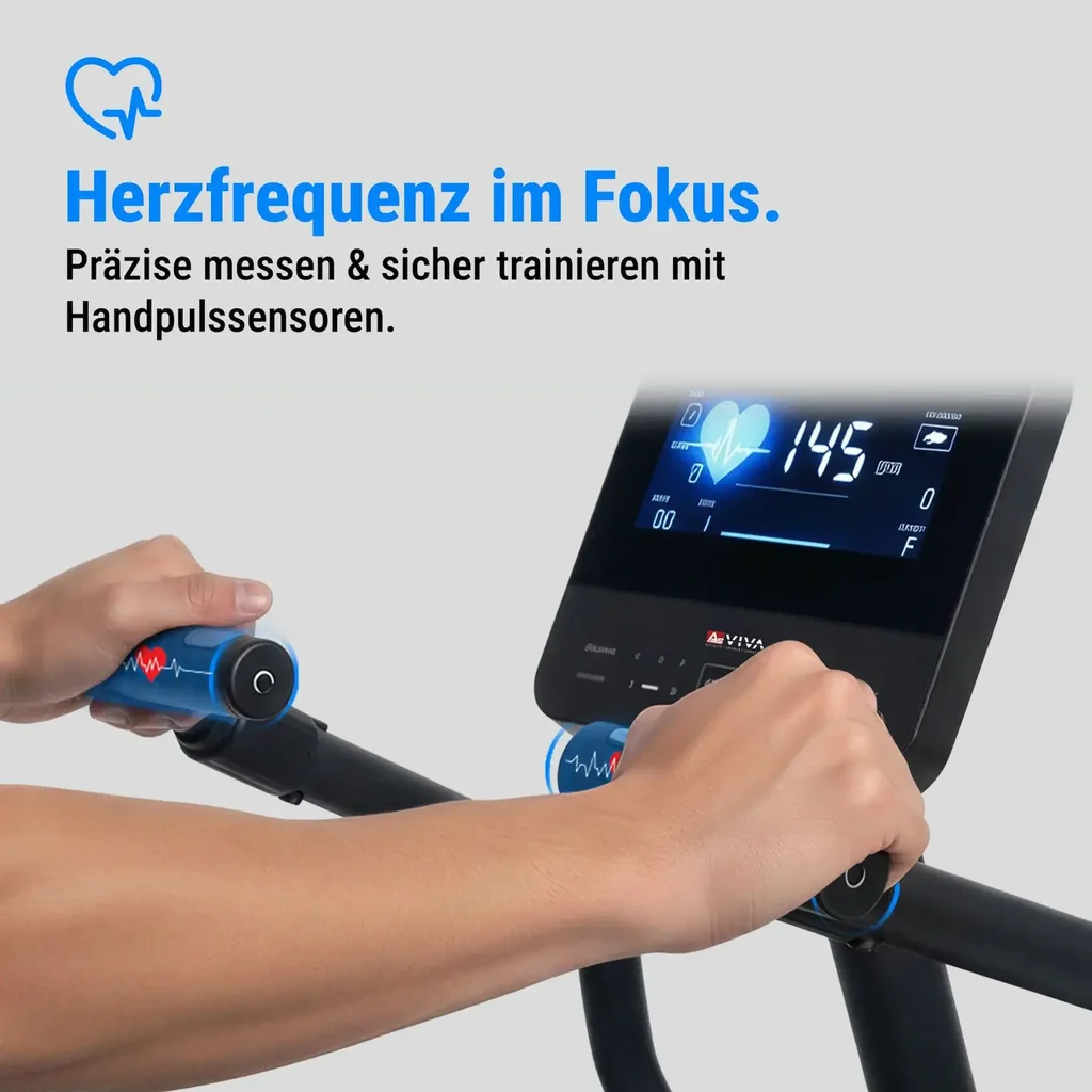 AsVIVA 2in1 Ergometro orizzontale con braccia mobili R7 – Vista 12