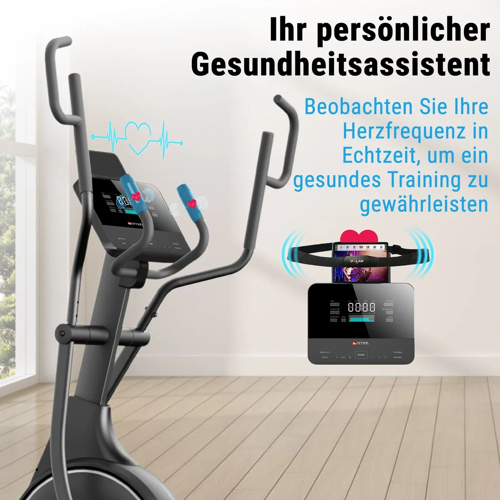 Ellittica AsVIVA Smart E4 Pro – Vista 10