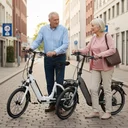 Bici elettrica pieghevole AsVIVA Stadtfalter B13 – Vista 5