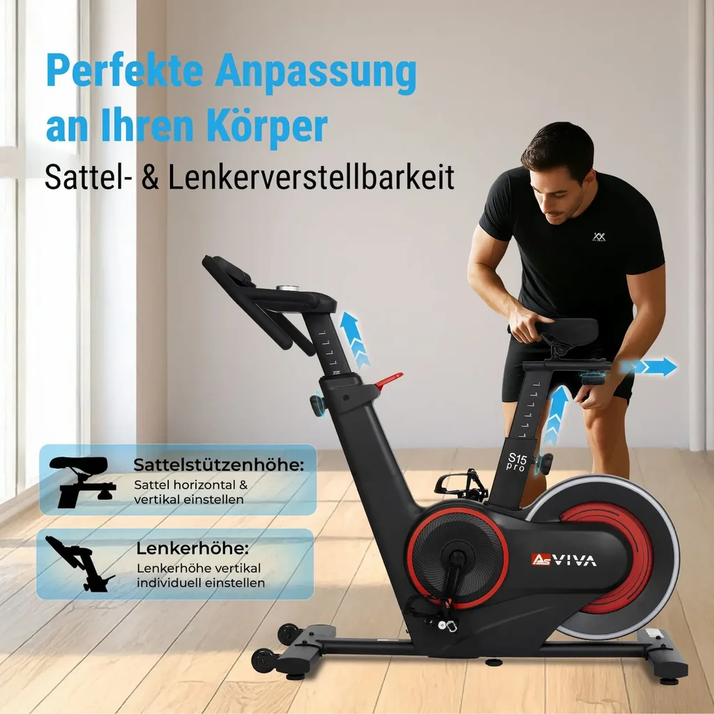 AsVIVA Speedbike Performance S15 – Altezza corporea
