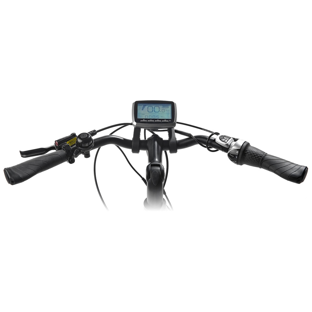 City E-Bike AsVIVA Stadtfalter B14 – Grigio/Bianco – Vista 15