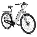City E-Bike AsVIVA Stadtfalter B14 – Grigio/Bianco – Vista 24