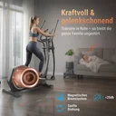 Sistema di frenatura magnetico dell'ellittica AsVIVA C28 Runner per un allenamento particolarmente silenzioso