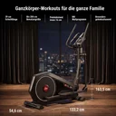 Misure e dimensioni dell'ellittica AsVIVA C28 Runner nella panoramica delle dimensioni