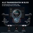 Ergometro cyclette LED AsVIVA H12 ad accesso facilitato – Vista 6