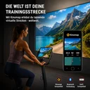 Ergometro cyclette LED AsVIVA H12 ad accesso facilitato – Vista 3