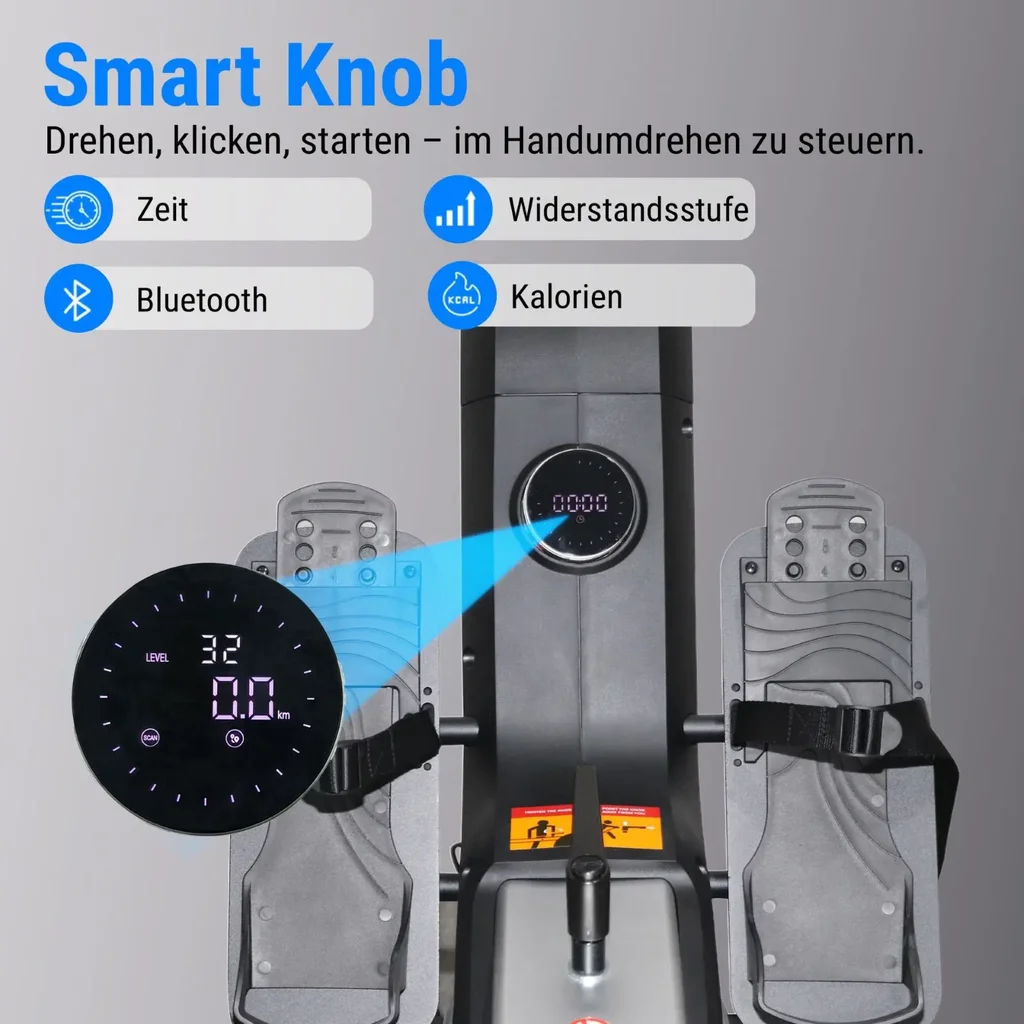 3D-Rudergerät RA12 Rower – Smart Knob