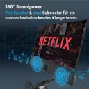 Altoparlanti integrati dell'AsVIVA Speedbike S11S per musica e audio durante l'allenamento