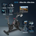 Componenti robusti e lavorazione di alta qualità dell'AsVIVA Speedbike S11S in sintesi