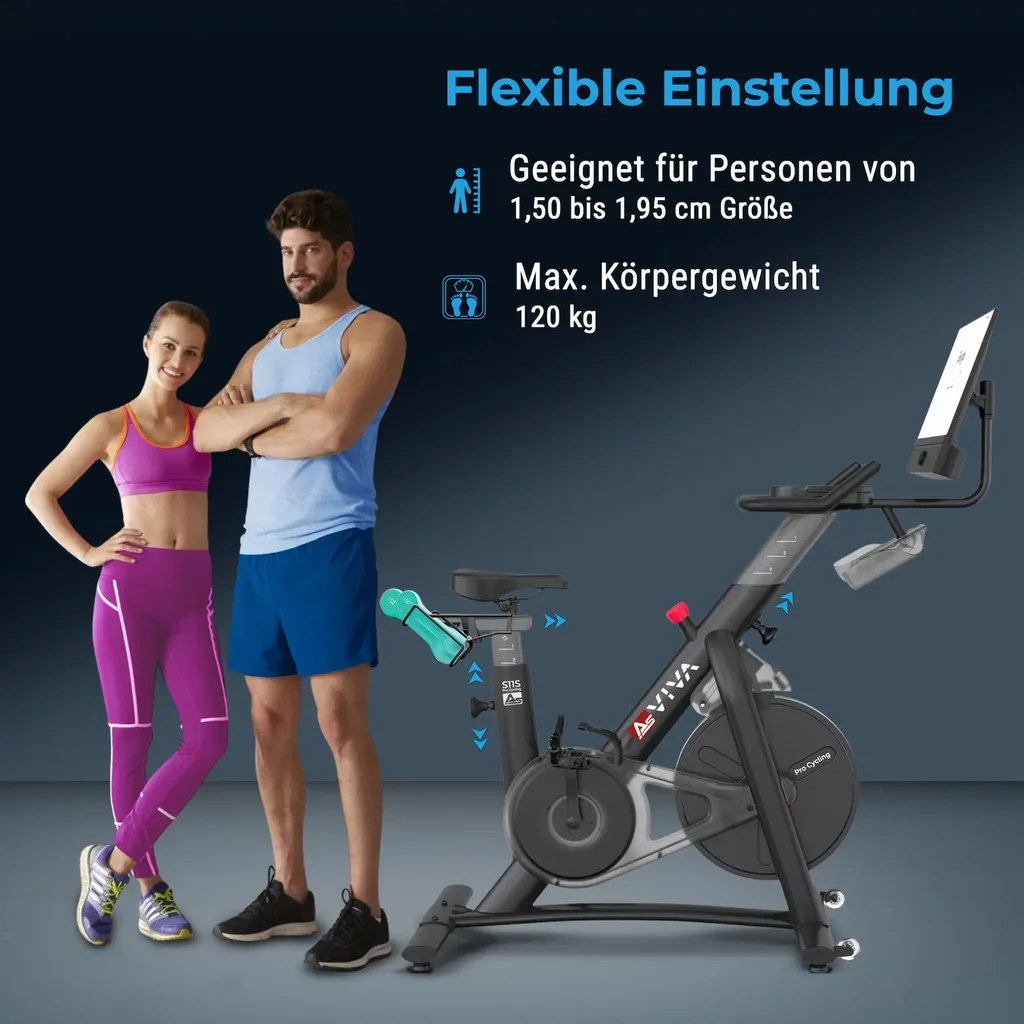 AsVIVA | INDOOR CYCLE Cardio XI Sport bicycle S11 - Vista del prodotto