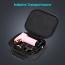 Pistola massaggiante MGN2 rosa – borsa da trasporto Pistola massaggiante MGN2 rosa – borsa da trasporto