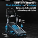 Tapis roulant AsVIVA T23 Pro Climb Treadmill - vista prodotto